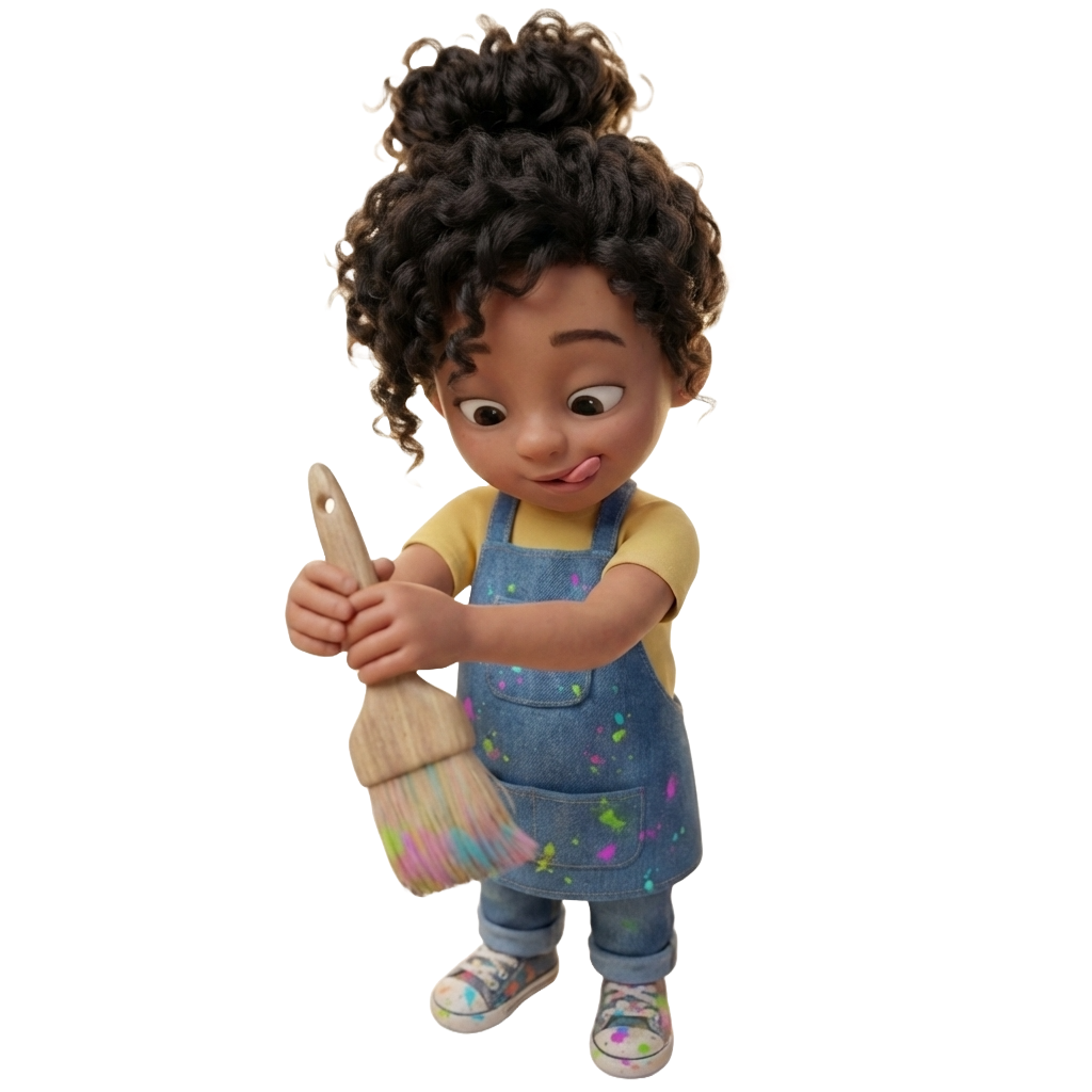 Child profile illustration